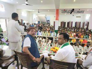 Congress State President Deepak Baij took Narayanpur assembly level meeting