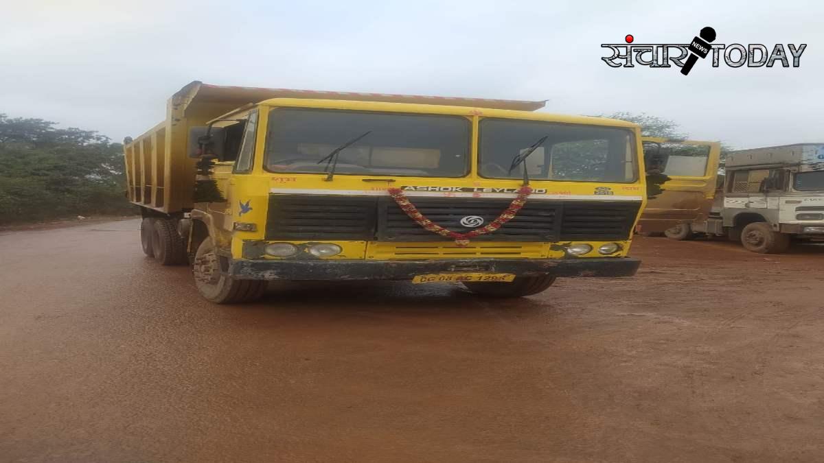 Truck disguised as black in the state