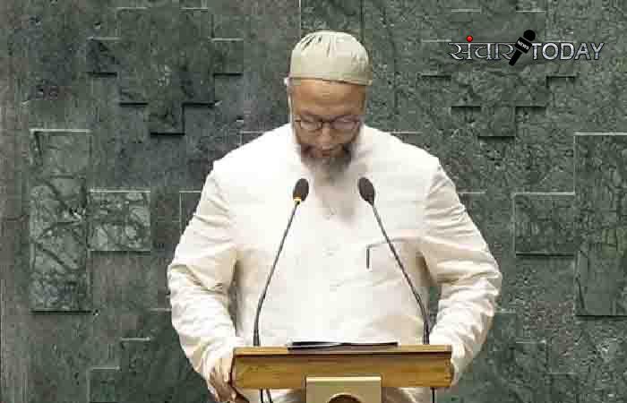 Asaduddin Owaisi sanchartoday.com