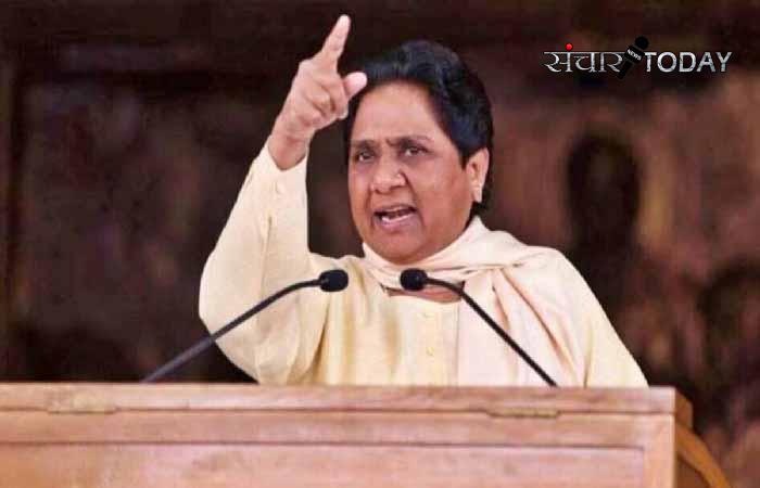 Mayawati attacked Congress