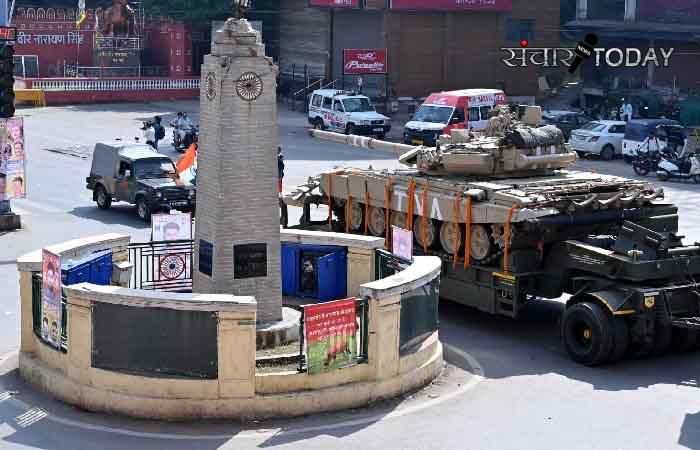 Bhishma T-90 tank reached Raipur