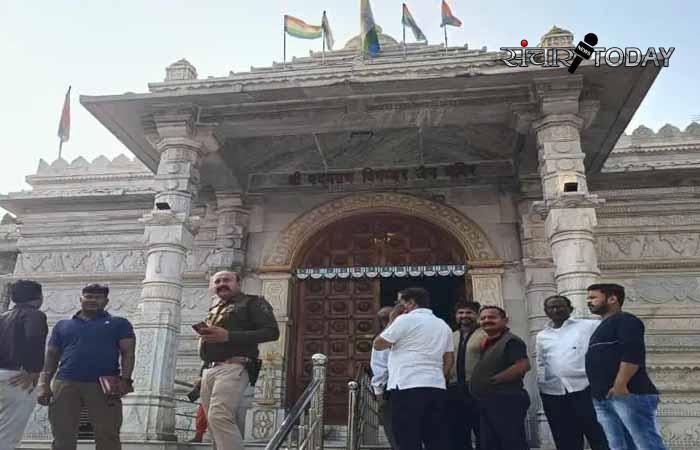 Theft in Raipur Jain Temple