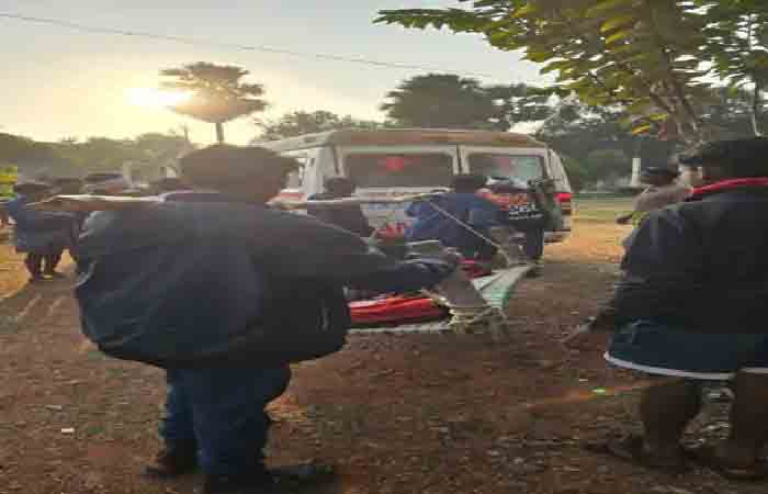 बीजापुर में नक्सली IED ब्लास्ट: जंगल में मवेशी चराने गई महिला गंभीर रूप से घायल